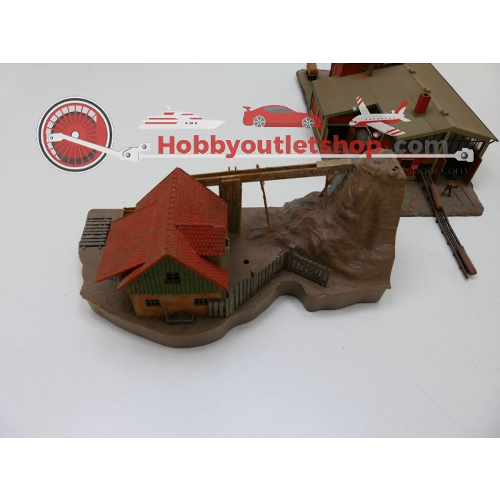 Schaal H0 Set Houtzagerij #3048