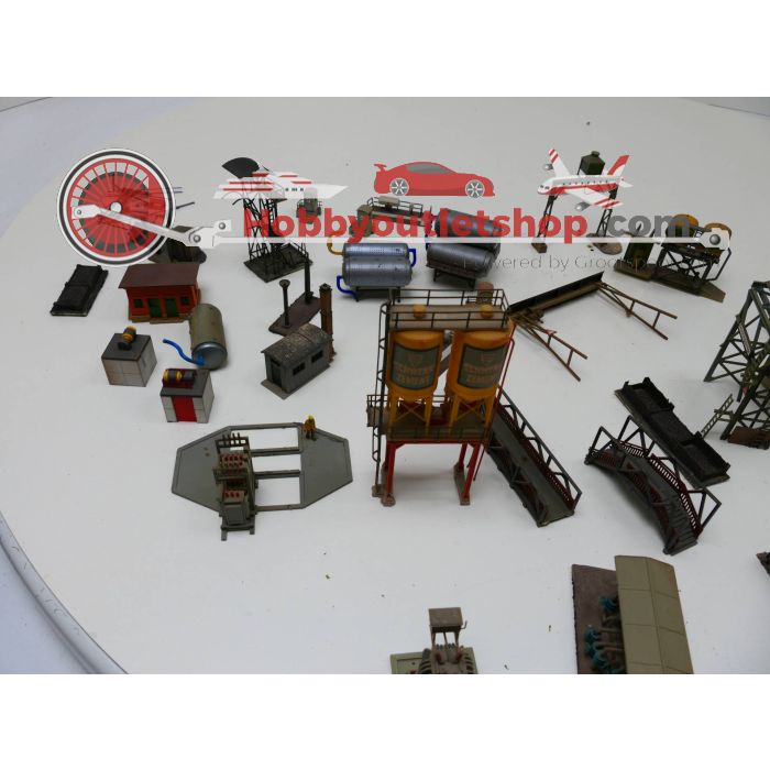 Schaal H0 assortiment accessoires industrie #3050