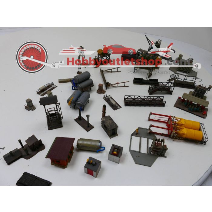 Schaal H0 assortiment accessoires industrie #3050