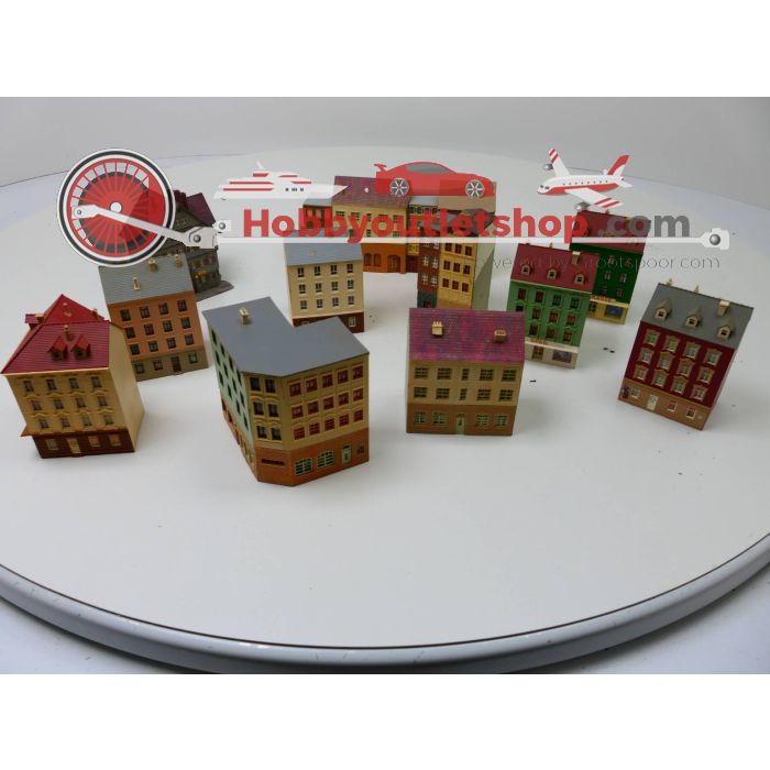 Schaal H0 set stad Klassiek duits #3051