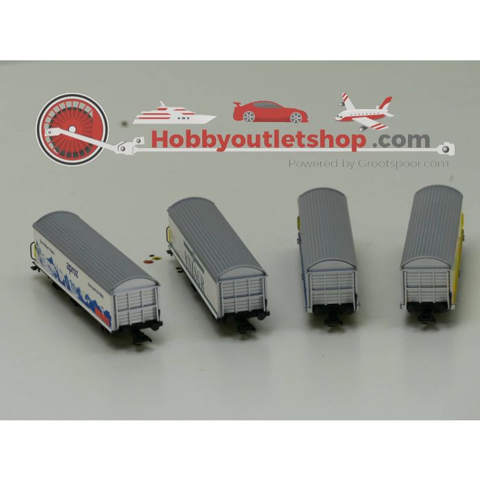 Schaal H0 Märklin 4784 Set van vier koelwagens #3551 - sku: 20230224124049 - Gebruikt - Zeer goede staat - Afbeelding 5