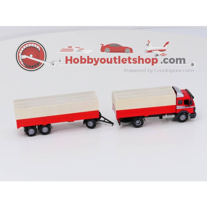 Schaal 1:43 NZG Modelle 341 Mercedes model truck #3078