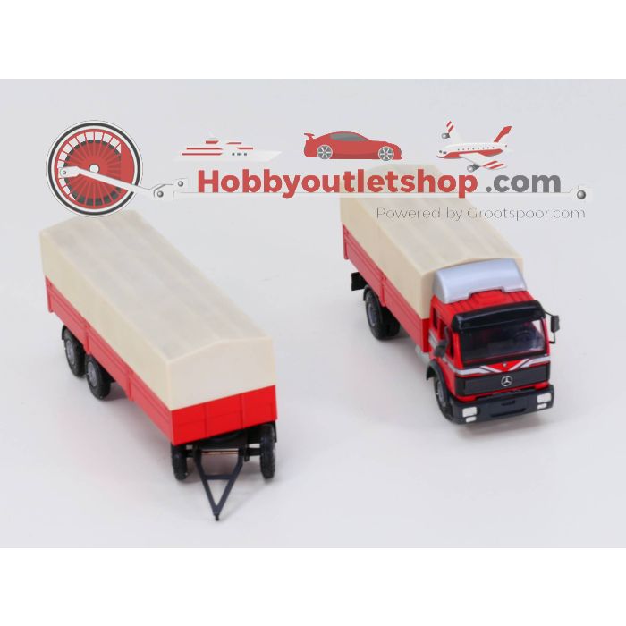 Schaal 1:43 NZG Modelle 341 Mercedes model truck #3078