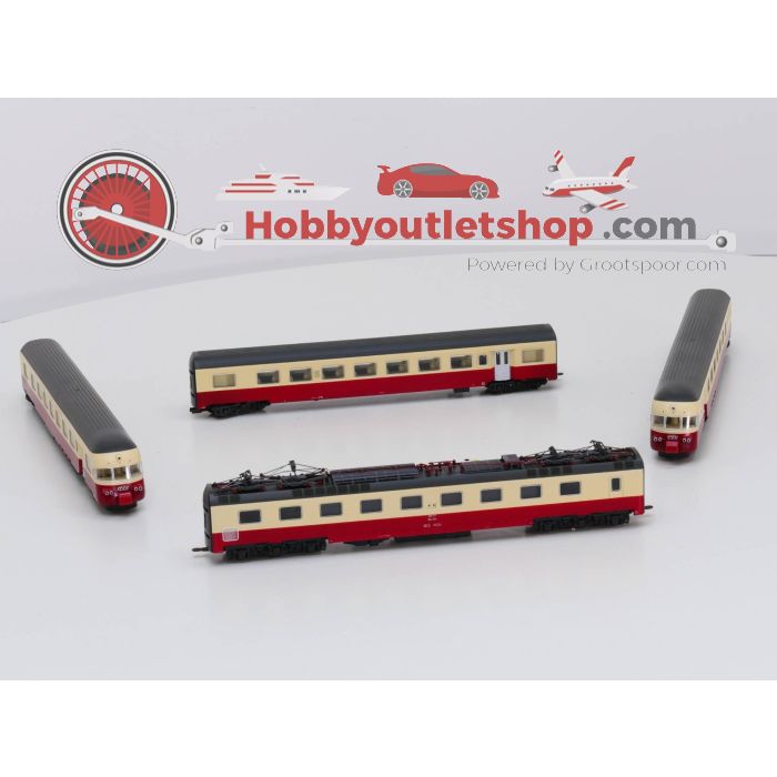 Schaal H0 Lima 149812AC 4-delige set RAe TEE 'Cisalpin Gottardo' #3578