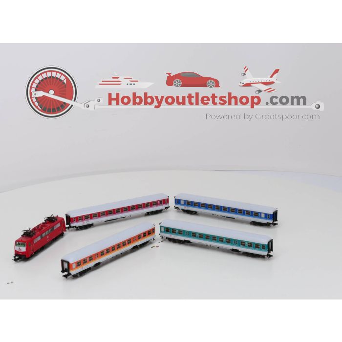 Schaal H0 Märklin 2662 treinset "Demonstrationszug" Intercity met BR111 van de DB Digitaal #3591 - sku: 20230303114832 - Gebruikt - Zo goed als nieuw - Afbeelding 2