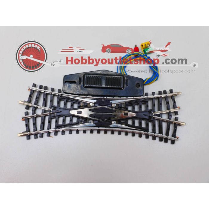 Schaal H0 Märklin 2160 Elektrische kruiswissel #3085 - sku: 20230307094013 - Used - Good condition - Photo 2