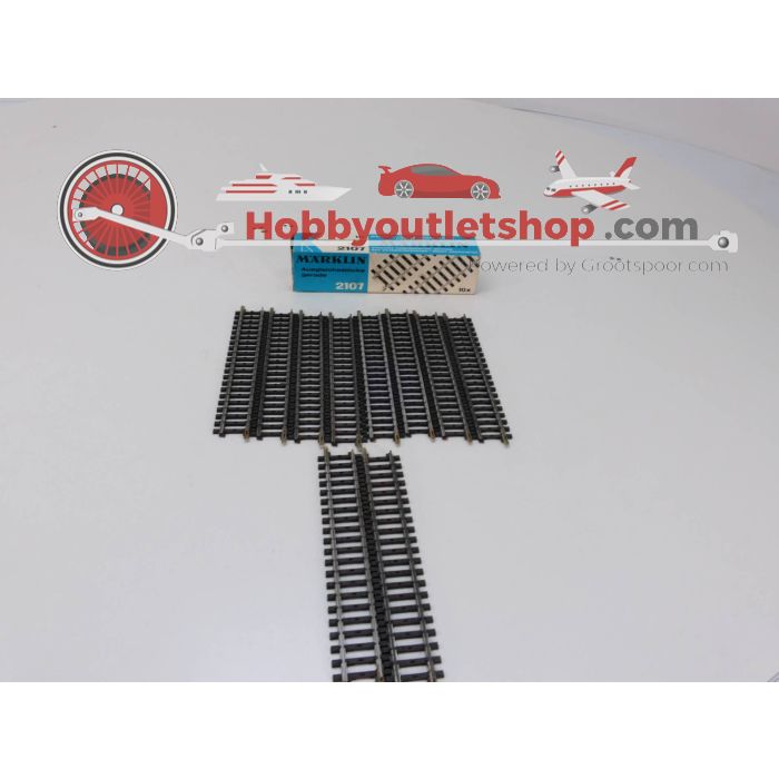 Schaal H0 Märklin 2107 Rechte aanvulstukken #3086 - sku: 20230307095726 - Gebruikt - Goede staat - Afbeelding 6