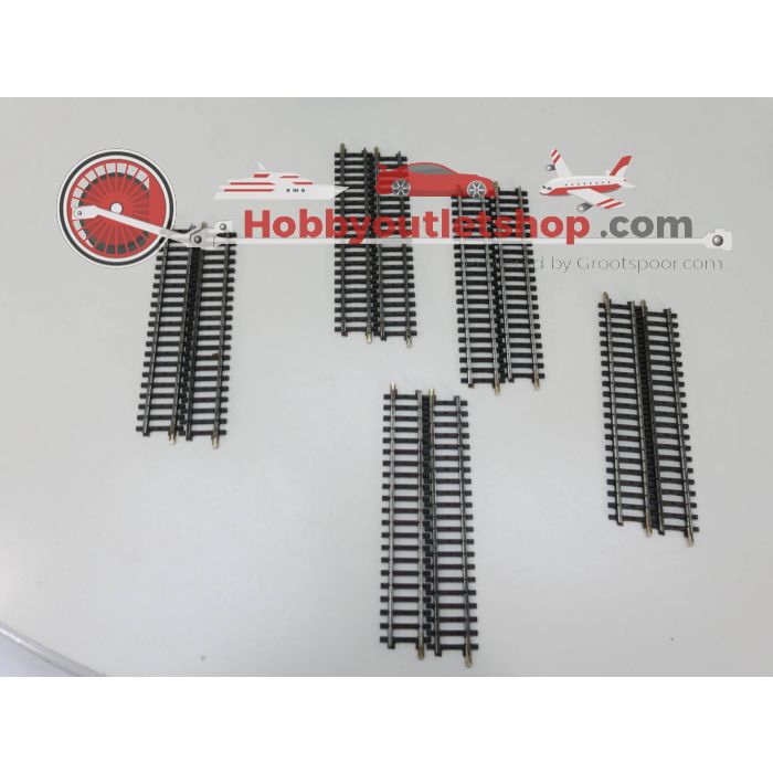 Schaal H0 Märklin 2107 Rechte aanvulstukken #3086 - sku: 20230307095726 - Gebruikt - Goede staat - Afbeelding 1