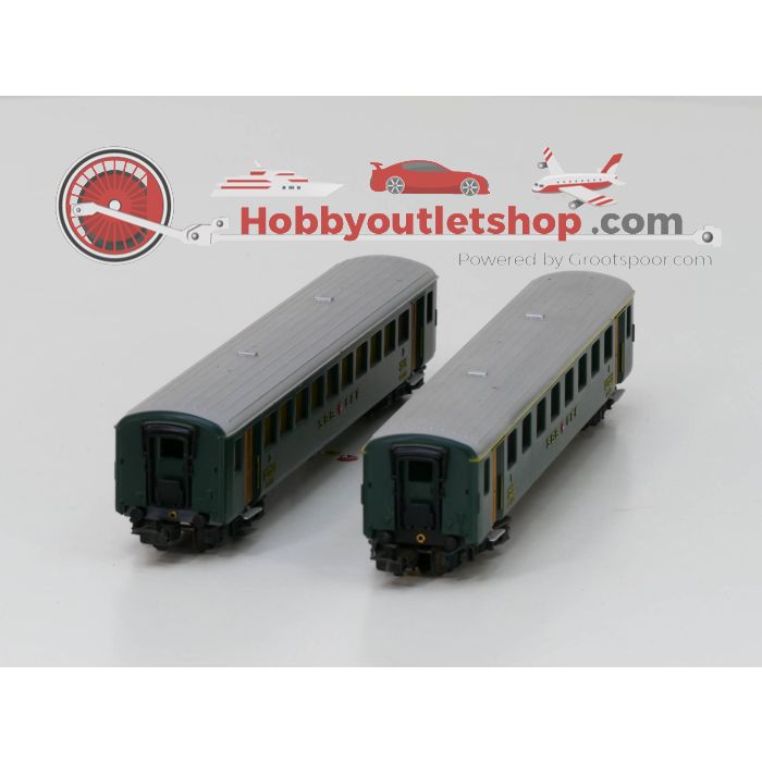 Schaal H0 HAG 415 SBB CFF Personenwagen 1e klasse en HAG 400 SBB CFF Personenrijtuig 2e klasse #3613 - sku: 20230309102203 - Gebruikt - Goede staat - Afbeelding 3