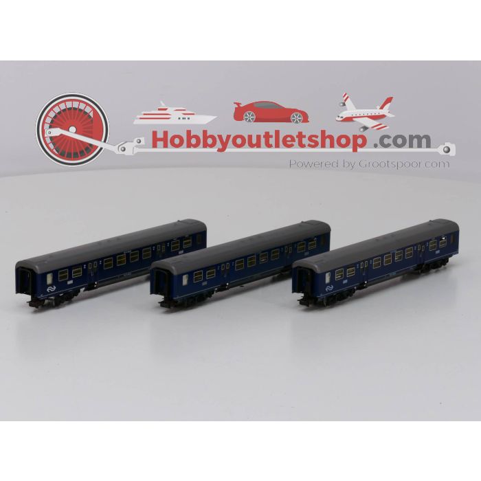 Schaal H0 3 x Märklin 4049 V2 Reizigersrijtuig NS 2de Klasse #3612 - sku: 20230309095408 - Used - Very good condition - Photo 4