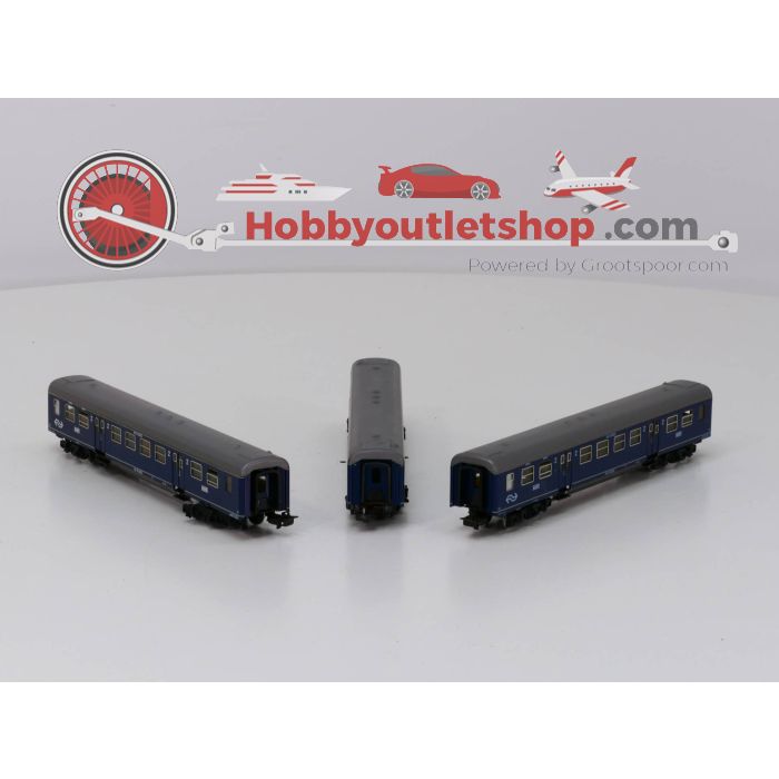 Schaal H0 3 x Märklin 4049 V2 Reizigersrijtuig NS 2de Klasse #3612 - sku: 20230309095408 - Used - Very good condition - Photo 2