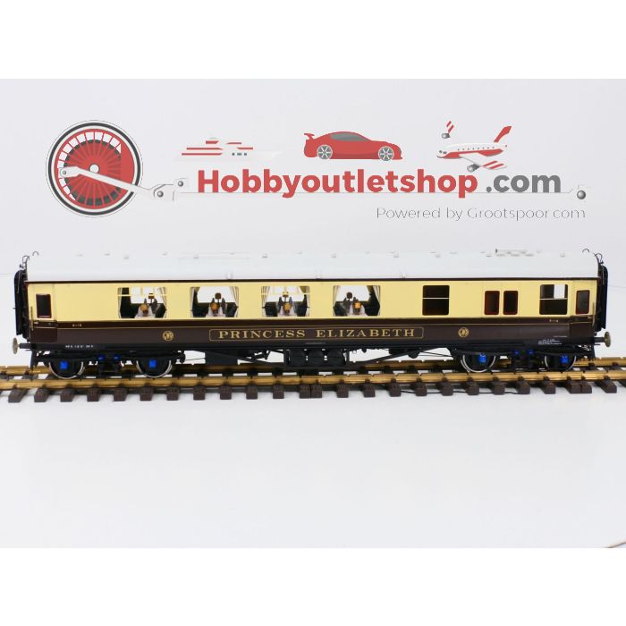 Schaal 1 Finescale Locomotive Company GWR restauratiewagen Princess Elizabeth #P14