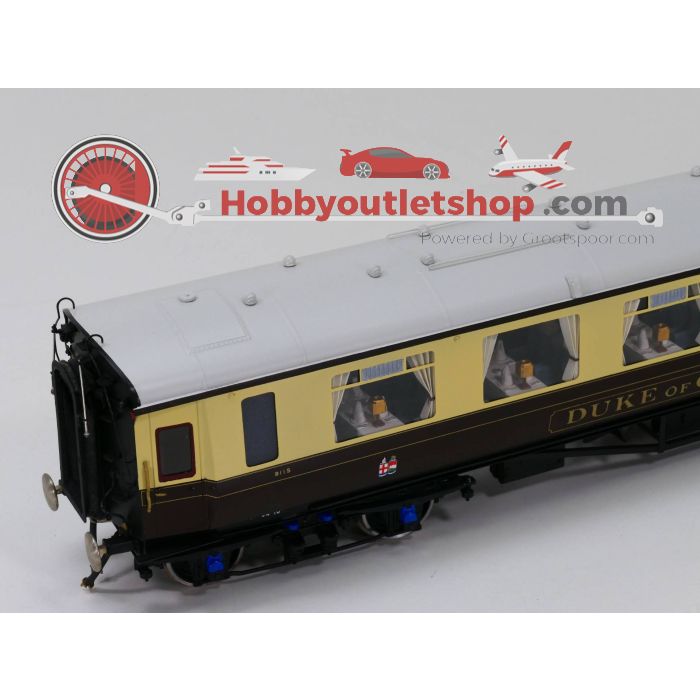 Schaal 1 Finescale Locomotive Company GWR restauratiewagen Duke of Gloucester #P13