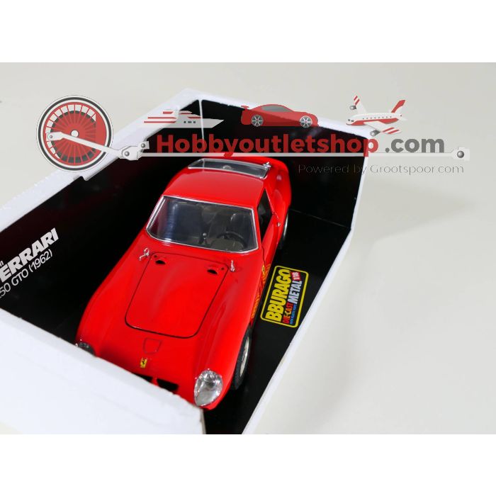 Schaal 1:18 Bburago 3011 Ferrari 250 GTO 1962 #3122 - sku: 20230316115403 - Gebruikt - Zeer goede staat - Afbeelding 2