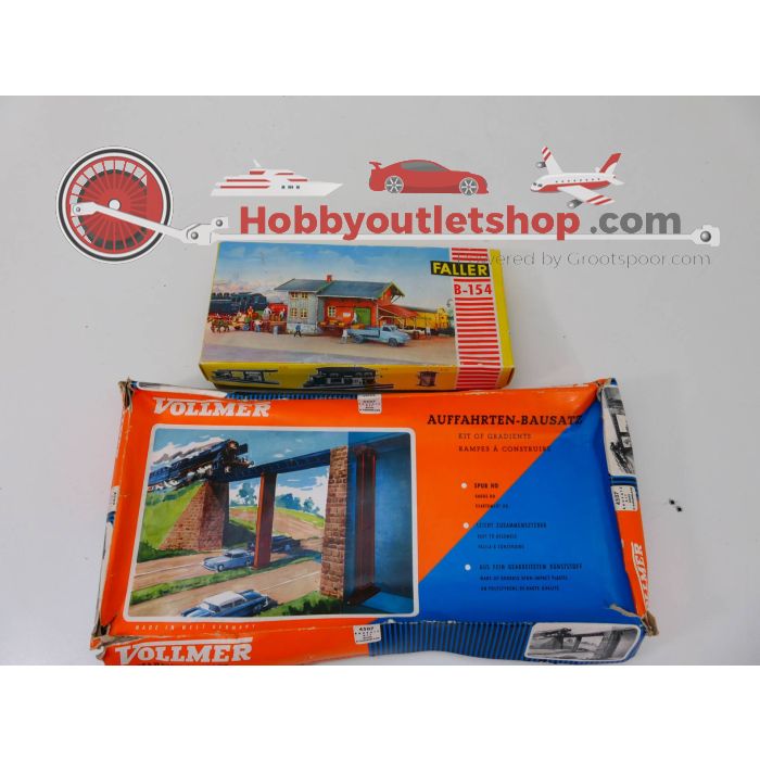 Schaal H0 Set Faller B-154 - Vollmer 4507 #3136