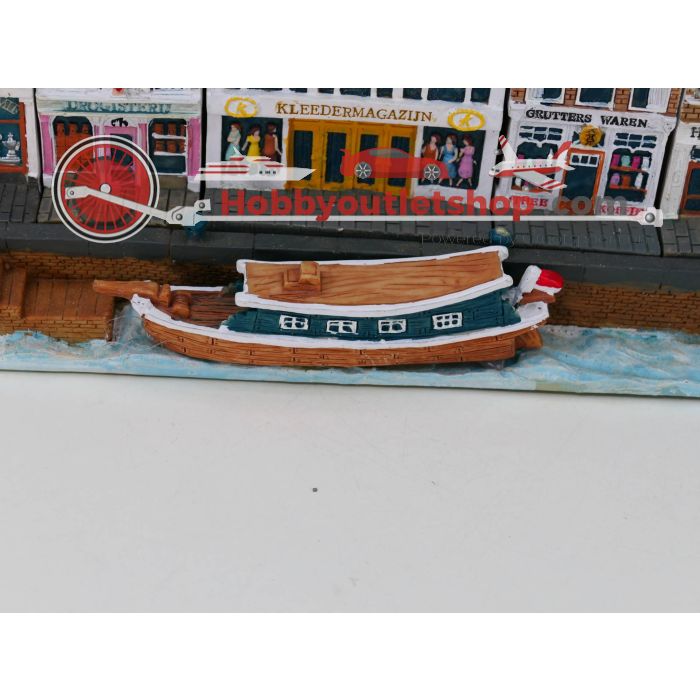 Amsterdamse miniatuurwinkels aan kanaal #3143