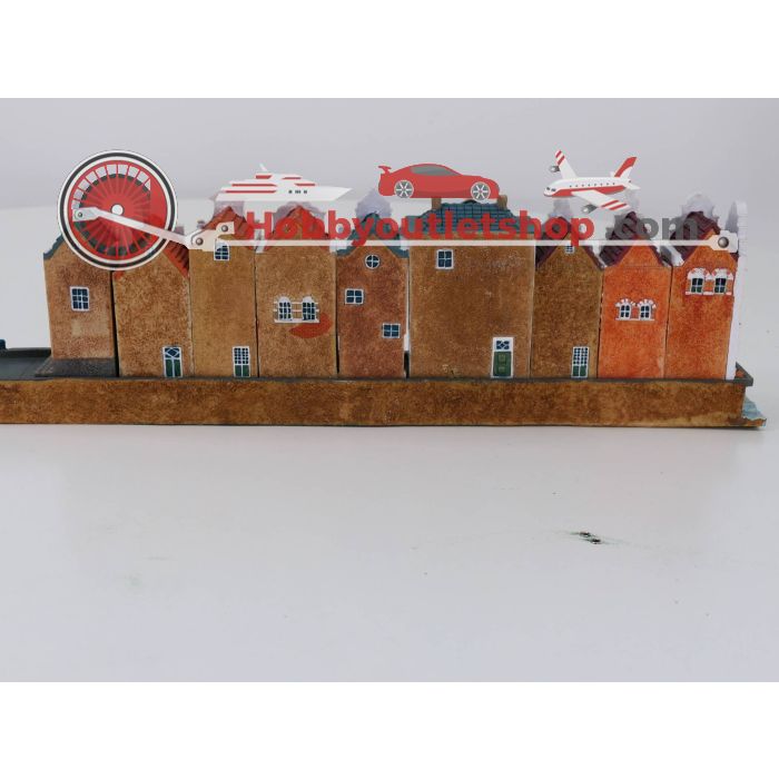 Amsterdamse miniatuurwinkels aan kanaal #3143