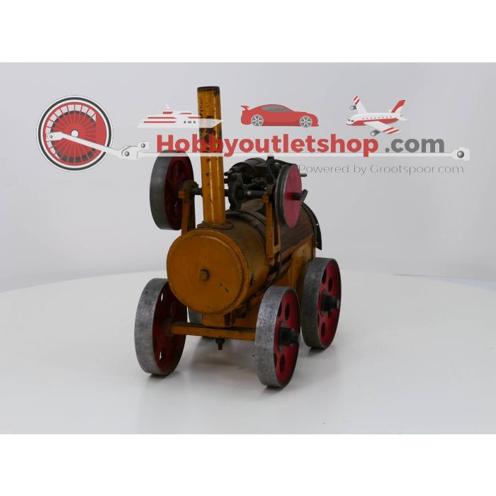 Vintage, grote stoomwals, echt werkend op perslucht. Lengte 32 cm. breedte 21 cm en hoogte 42 cm. #3714 - sku: 20230323123817 - Gebruikt - Zeer goede staat - Afbeelding 4