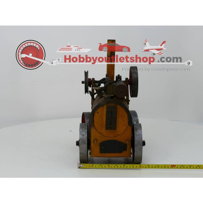 Vintage, grote stoomwals, echt werkend op perslucht. Lengte 32 cm. breedte 21 cm en hoogte 42 cm. #3714 - sku: 20230323123817 - Gebruikt - Zeer goede staat - Afbeelding 6