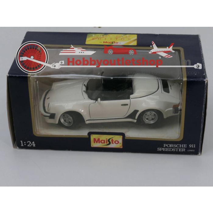 Schaal 1:24 Maisto Porsche 911 Speedster 1989 #3151