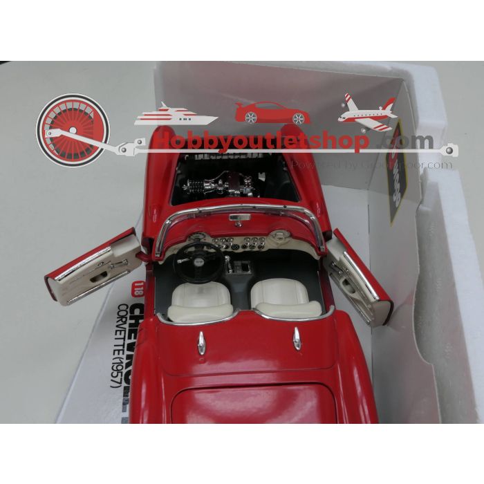 Schaal 1:18 Bburago 3034 Chevrolet Corvette 1957 #3156
