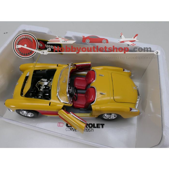 Schaal 1:18 Bburago 3024 Chevrolet corvette 1957 #3163 - sku: 20230412111629 - Gebruikt - Goede staat - Afbeelding 7