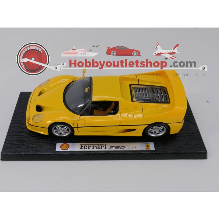 Schaal 1:18 Maisto shell collezione Ferrari F50 1995 #3165 - sku: 20230413092904 - Gebruikt - Zeer goede staat - Afbeelding 5