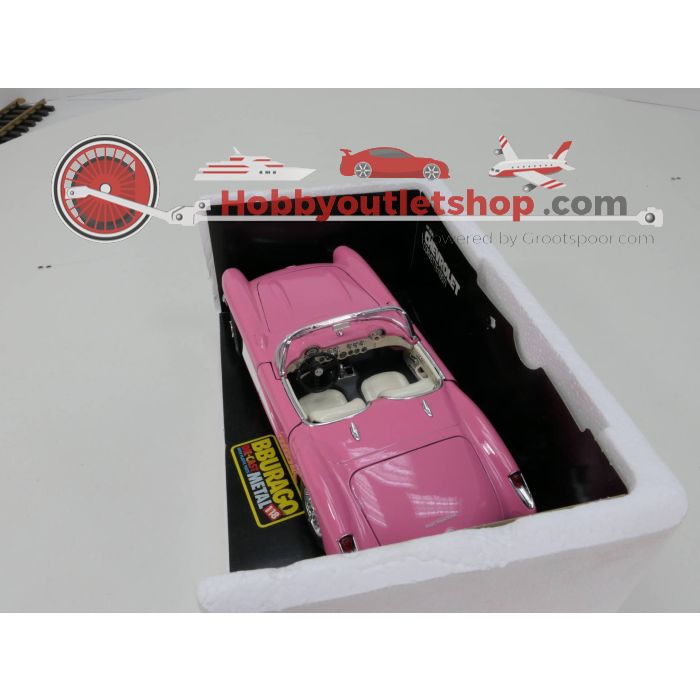 Schaal 1:18 Bburago 3024 Chevrolet corvette 1957 #3168 - sku: 20230413101629 - Gebruikt - Zeer goede staat - Afbeelding 6