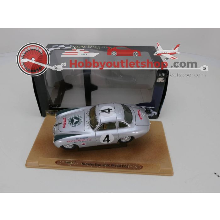 Schaal 1:18 Ricko Mercedes-Benz 300SL (w194) 1952 #3181 - sku: 20230502105703 - Gebruikt - Zeer goede staat - Afbeelding 2