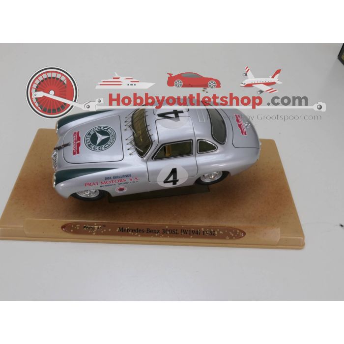 Schaal 1:18 Ricko Mercedes-Benz 300SL (w194) 1952 #3181 - sku: 20230502105703 - Gebruikt - Zeer goede staat - Afbeelding 3