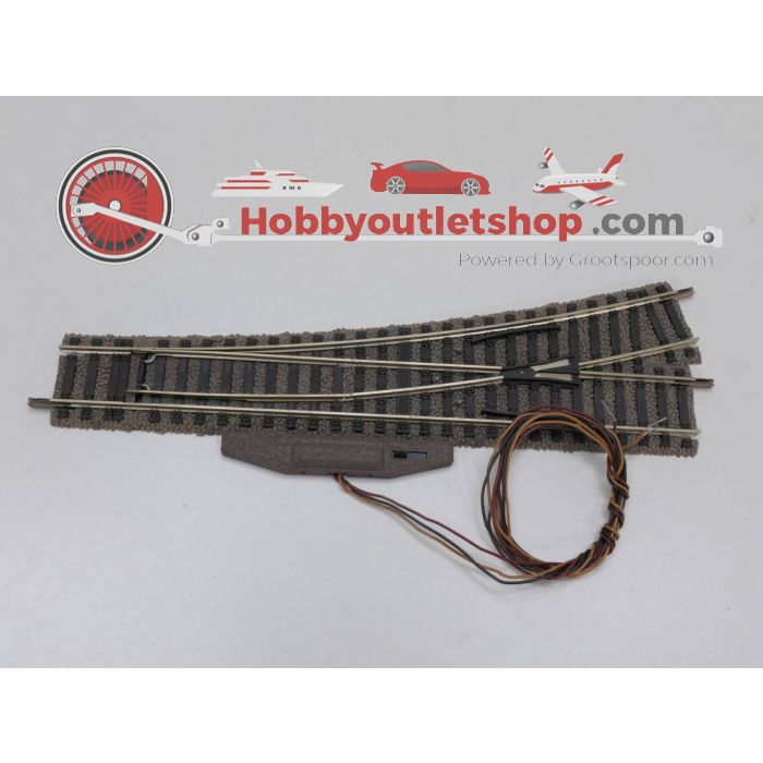 Schaal H0 Fleischmann 6140 profi-gleis paar elektrische wissels #3213 - sku: 20260423041610 - Used - Very good condition - Photo 3