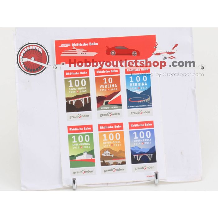 Spoorweg postzegels, ansichtkaarten met magazine van Zwitzerland 34 delig #4984 - sku: 20231012032434 - Nieuw - Nieuwstaat - Afbeelding 6