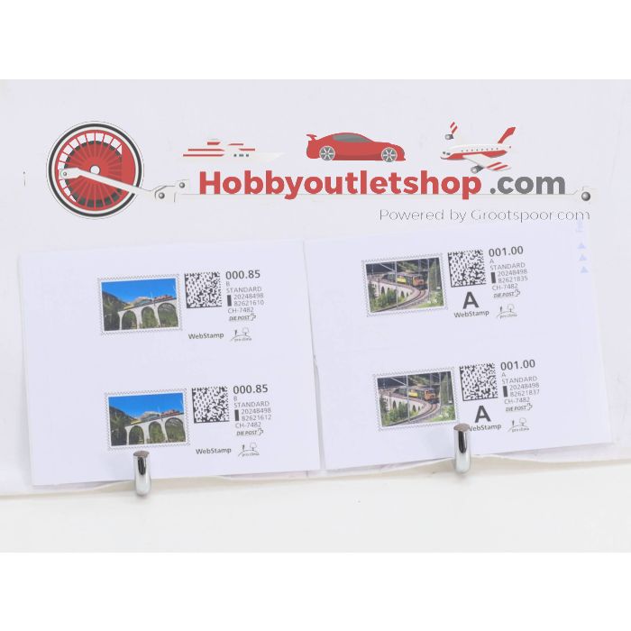 Spoorweg postzegels, ansichtkaarten met magazine van Zwitzerland 34 delig #4984 - sku: 20231012032434 - Nieuw - Nieuwstaat - Afbeelding 7