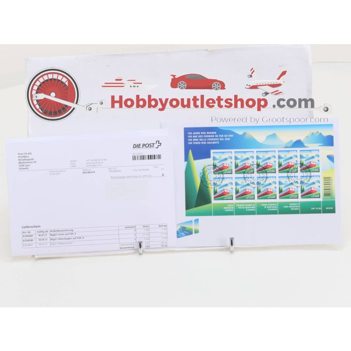 Spoorweg postzegels, ansichtkaarten met magazine van Zwitzerland 34 delig #4984 - sku: 20231012032434 - Nieuw - Nieuwstaat - Afbeelding 17