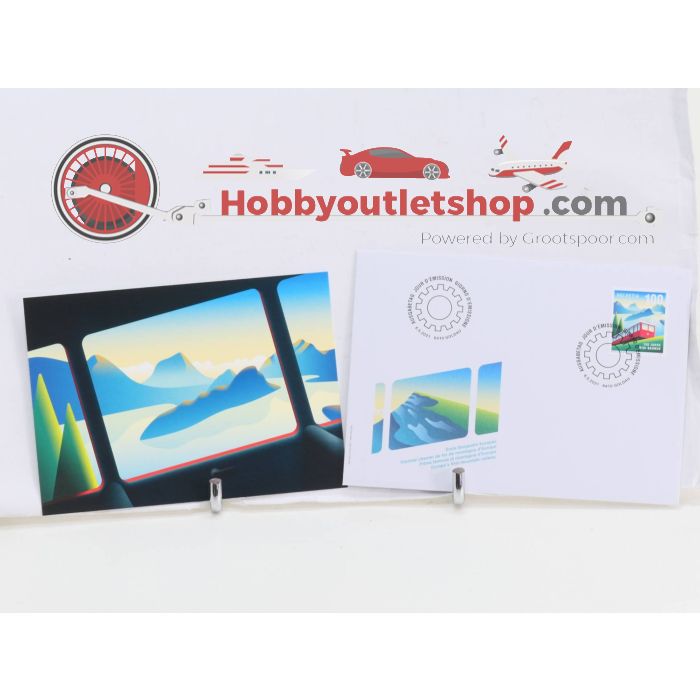 Spoorweg postzegels, ansichtkaarten met magazine van Zwitzerland 34 delig #4984 - sku: 20231012032434 - Nieuw - Nieuwstaat - Afbeelding 18