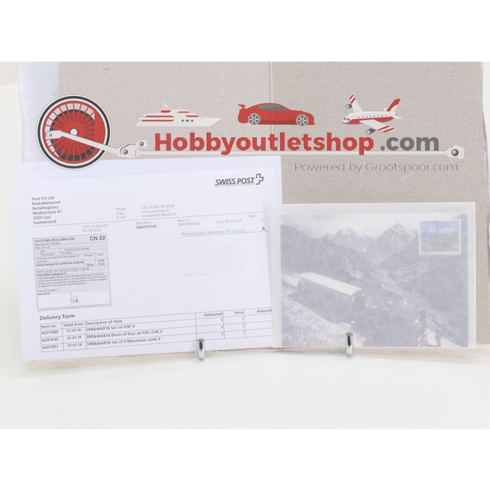 Spoorweg postzegels, ansichtkaarten met magazine van Zwitzerland 34 delig #4984 - sku: 20231012032434 - Nieuw - Nieuwstaat - Afbeelding 19