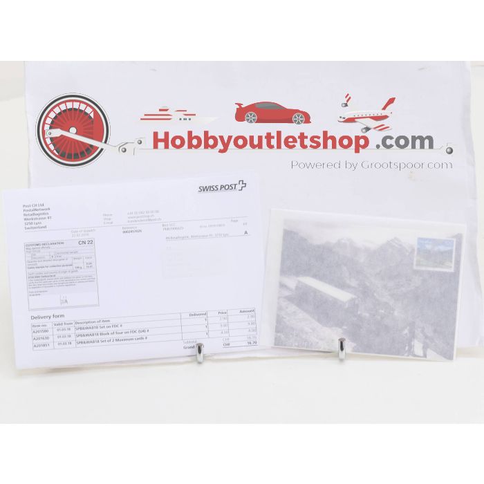Spoorweg postzegels, ansichtkaarten met magazine van Zwitzerland 34 delig #4984 - sku: 20231012032434 - Nieuw - Nieuwstaat - Afbeelding 22