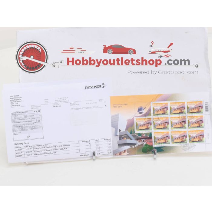 Spoorweg postzegels, ansichtkaarten met magazine van Zwitzerland 34 delig #4984 - sku: 20231012032434 - Nieuw - Nieuwstaat - Afbeelding 23