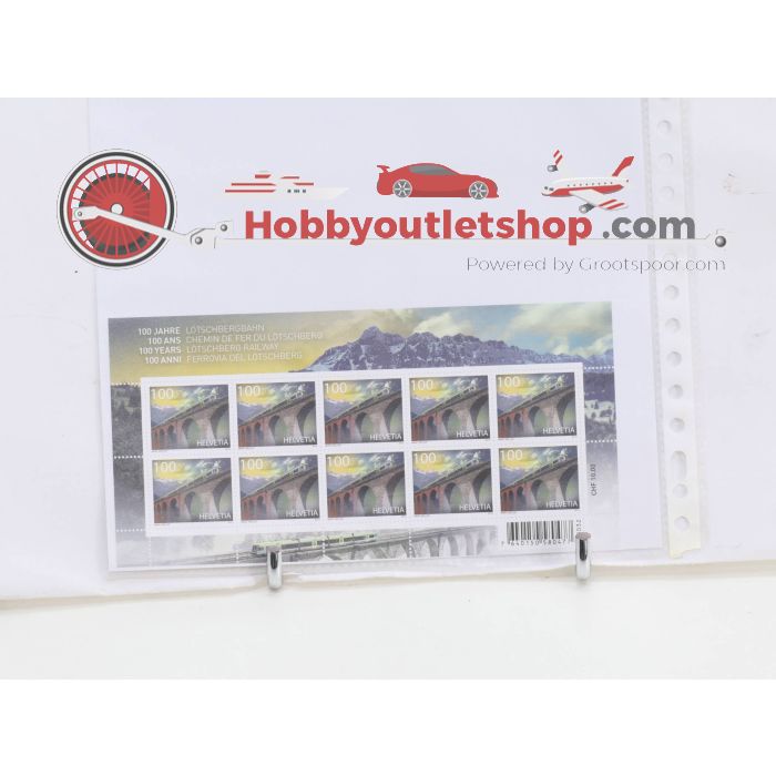 Spoorweg postzegels, ansichtkaarten met magazine van Zwitzerland 34 delig #4984 - sku: 20231012032434 - Nieuw - Nieuwstaat - Afbeelding 28