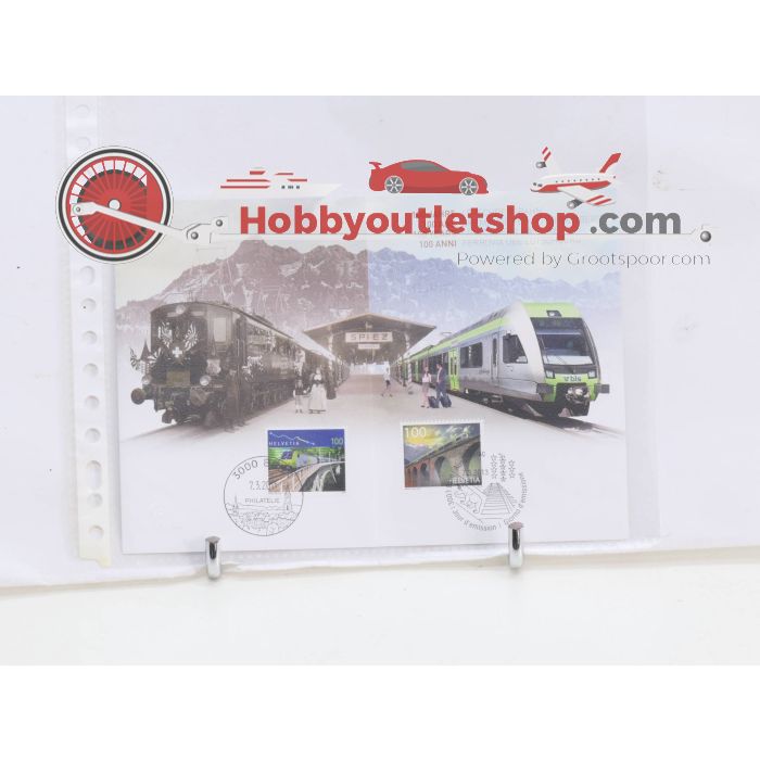 Spoorweg postzegels, ansichtkaarten met magazine van Zwitzerland 34 delig #4984 - sku: 20231012032434 - Nieuw - Nieuwstaat - Afbeelding 29