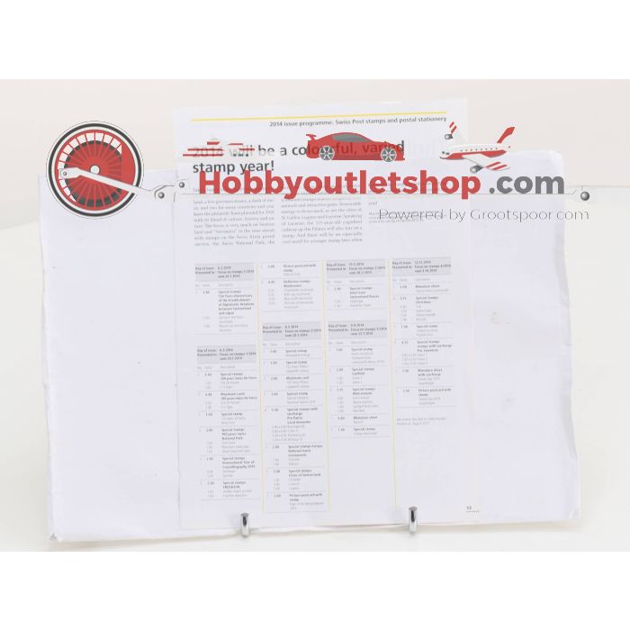 Spoorweg postzegels, ansichtkaarten met magazine van Zwitzerland 34 delig #4984 - sku: 20231012032434 - Nieuw - Nieuwstaat - Afbeelding 34