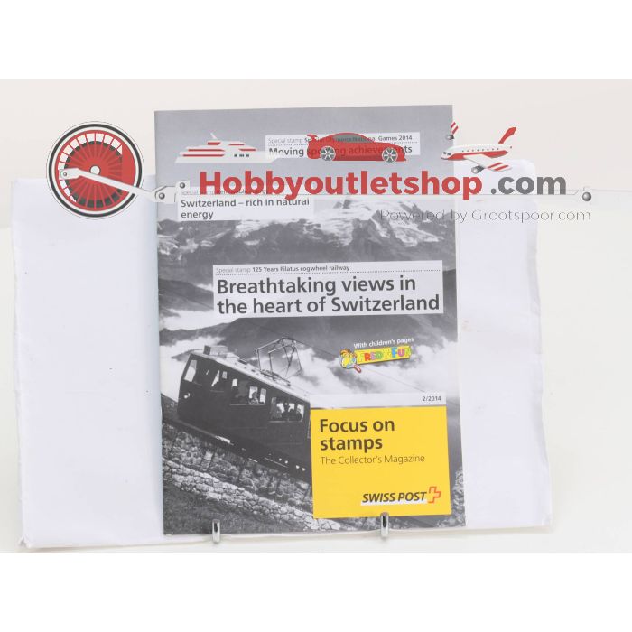 Spoorweg postzegels, ansichtkaarten met magazine van Zwitzerland 34 delig #4984 - sku: 20231012032434 - Nieuw - Nieuwstaat - Afbeelding 35