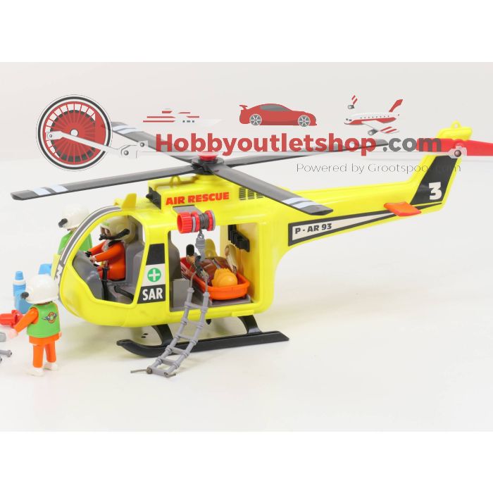 Playmobil 3845 Air Rescue helicopter set - sku: 20231014022004 - Used - Good condition - Photo 5