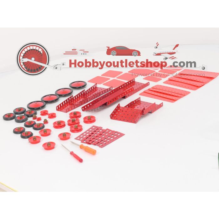 Temsi Metalen Bouwdoos no. 5 Hijskraan #5189 - sku: 20231206102128 - Gebruikt - Goede staat - Afbeelding 2