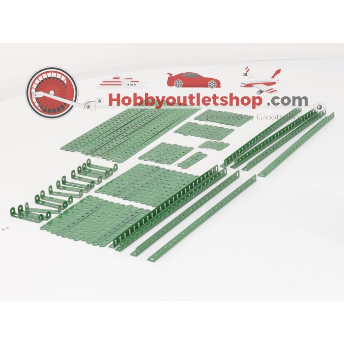 Temsi Metalen Bouwdoos no. 5 Hijskraan #5189 - sku: 20231206102128 - Gebruikt - Goede staat - Afbeelding 3