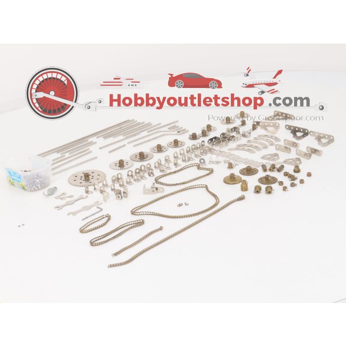 Temsi Metalen Bouwdoos no. 5 Hijskraan #5189 - sku: 20231206102128 - Gebruikt - Goede staat - Afbeelding 4