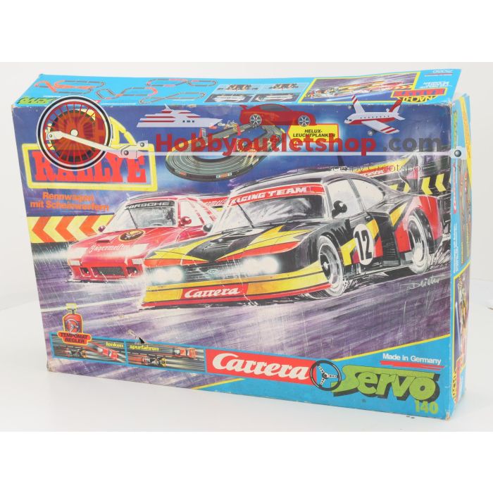 Carrera Servo 140 75350 Racebaan Nacht Rally met uitbreidingen #5215