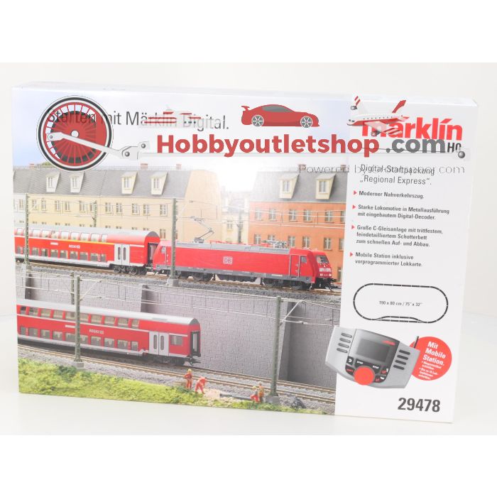Schaal H0 Märklin startset "Regional Express" van de DB Digitaal #5304 - sku: 20240117030211 - Gebruikt - Zeer goede staat - Afbeelding 19