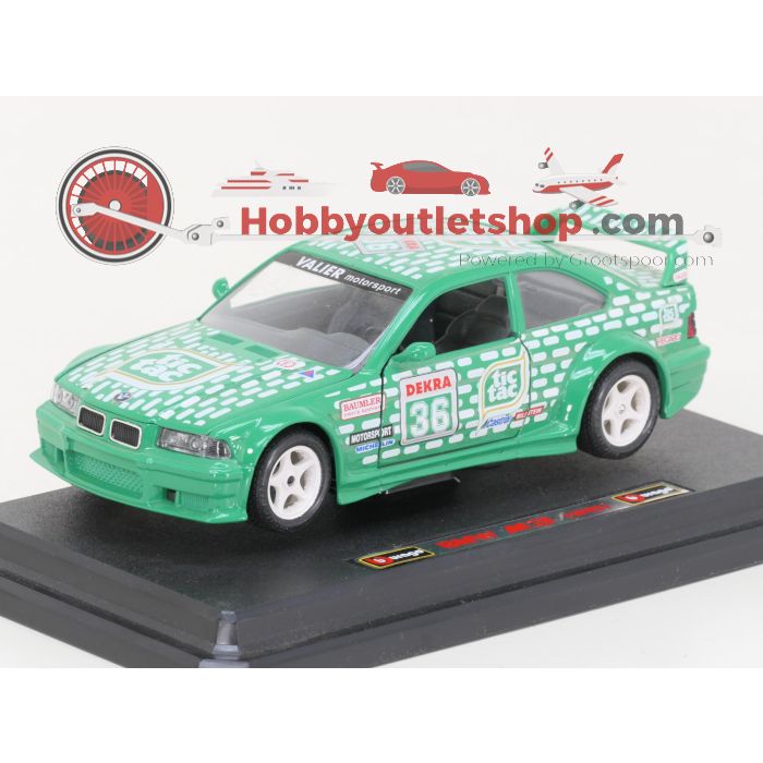Schaal 1:24 Bburago 0544 BMW M3 1993 Tic Tac