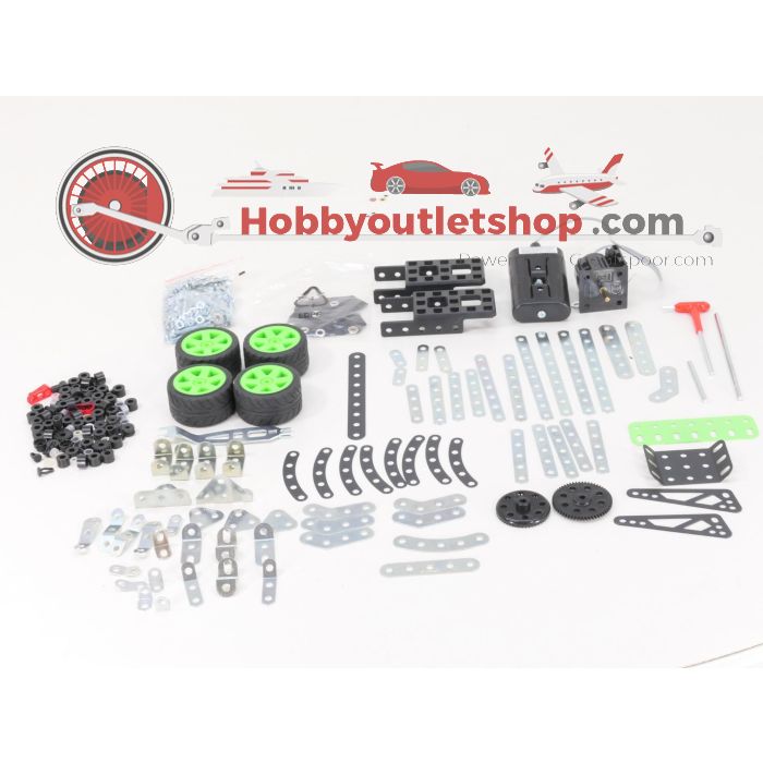 Meccano 15207 Mountain Rallyauto 25in1 constructieset #3372